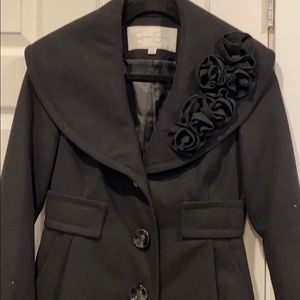 Black Jessica Simpson coat